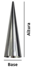 molde velas cone