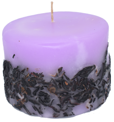 vela violeta artesanato jaraguá