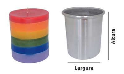 foto de molde de vela LGTBI